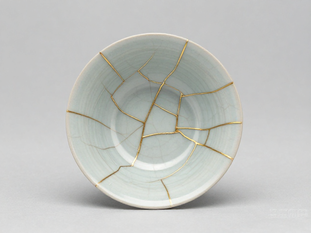 金缮工艺重塑自然肌理，探寻瓷器开片之美与修复哲学