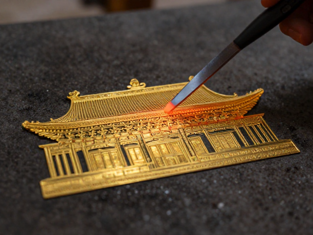 金缮工艺烧成观察,揭秘建筑装饰中的修复美学