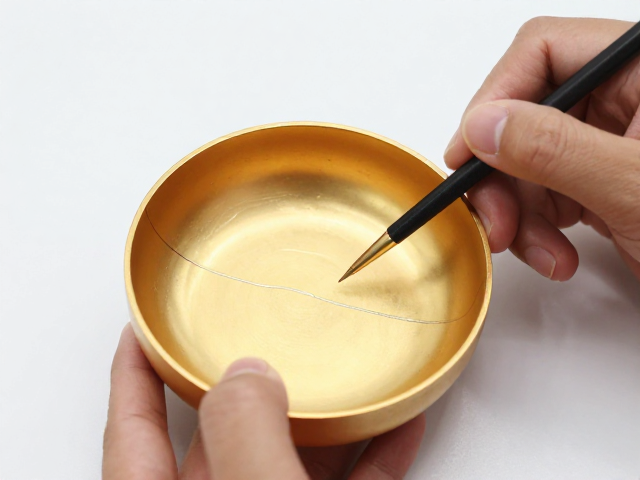 金缮工艺名家手绘高价,日常如何避免硬物磕碰?