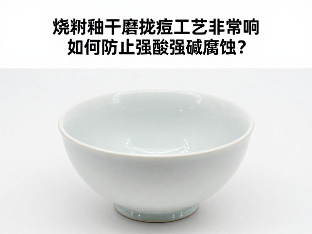 透明釉干磨抛光工艺,如何防止强酸强碱腐蚀?