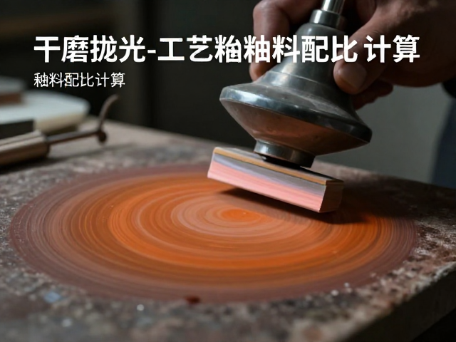 干磨抛光工艺与釉料配比计算,打磨抛光高效技巧