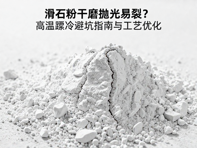 滑石粉干磨抛光易裂？高温骤冷避坑指南与工艺优化