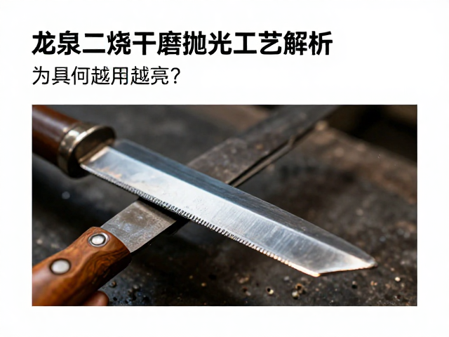 龙泉二烧干磨抛光工艺解析,刀具为何越用越亮?