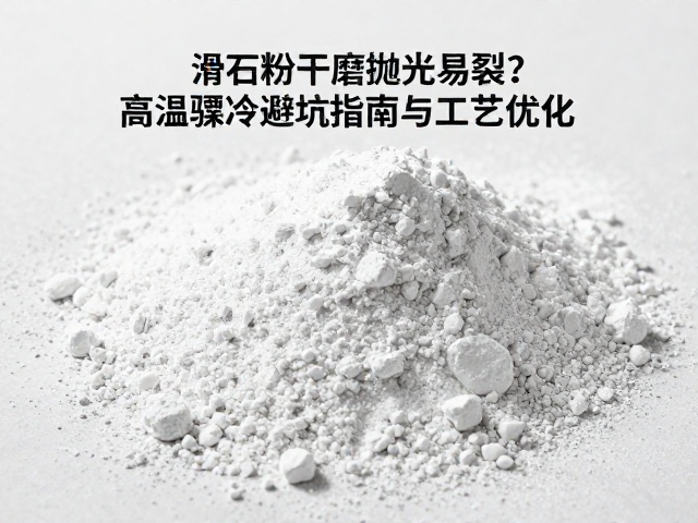 滑石粉干磨抛光易裂?高温骤冷避坑指南与工艺优化