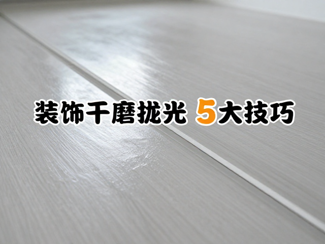 建筑装饰干磨抛光工艺,避免硬物磕碰的5大技巧