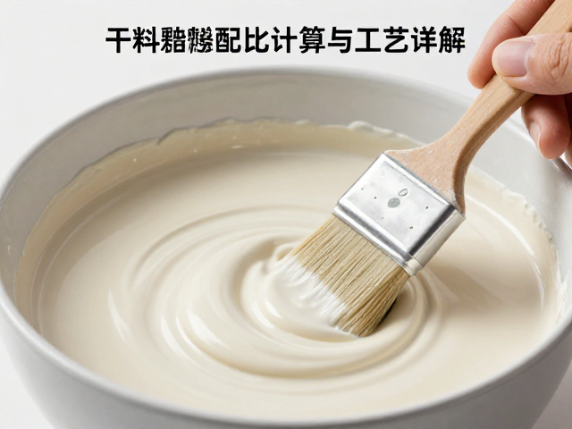 干磨抛光后刷釉技巧,釉料配比计算与工艺详解