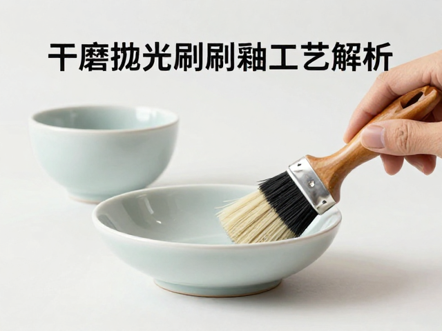 干磨抛光刷釉工艺解析，艺术瓷按需定价指南