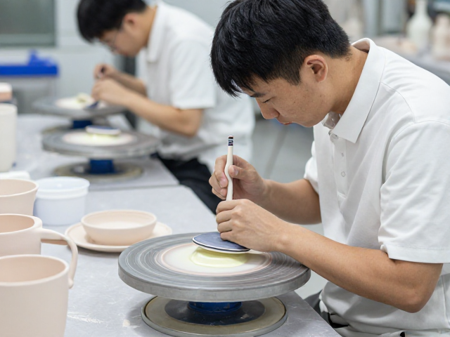 干磨抛光工艺揭秘,陶瓷艺术研究所如何优化色釉料呈现