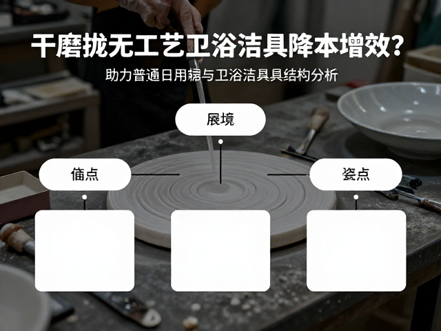 干磨抛光工艺如何助力普通日用瓷与卫浴洁具降本增效？