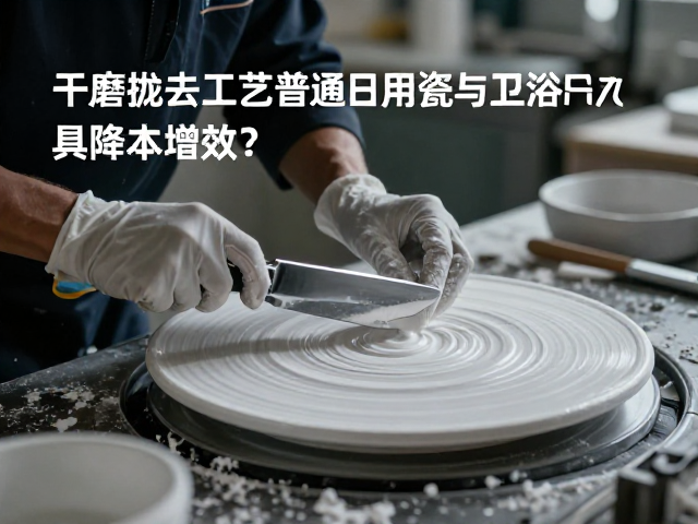 干磨抛光工艺如何助力普通日用瓷与卫浴洁具降本增效?