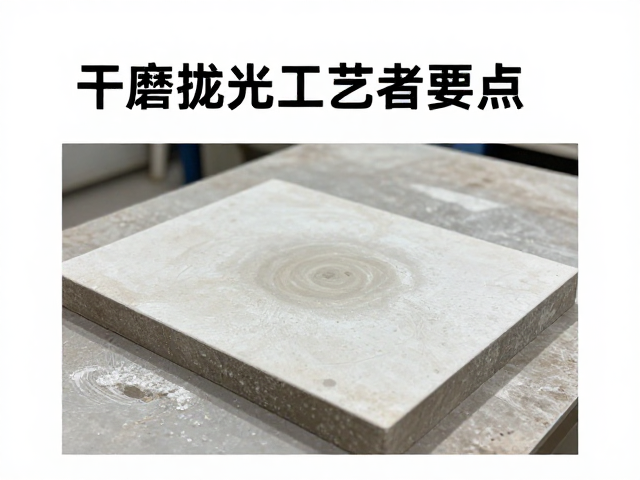 干磨抛光工艺要点,烧成温度控制与长期存放防尘防潮指南