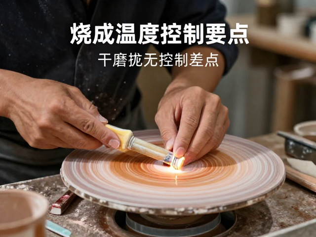 干磨抛光与刷釉工艺解析，烧成温度控制要点