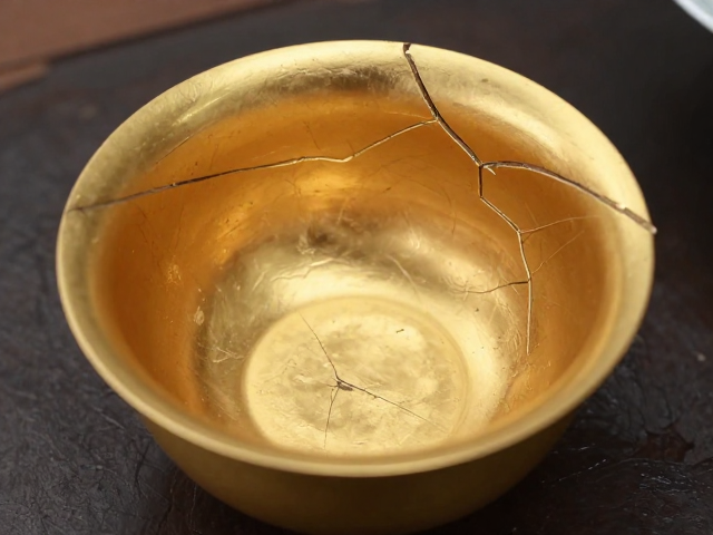 传统金缮修复茶道器物，日常如何保持干燥防裂