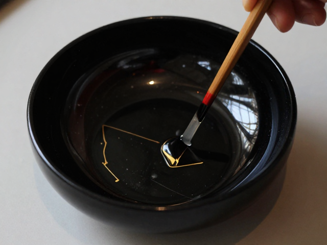 传统金缮修复工艺，大漆与粘合剂调配秘籍，重现器物之美