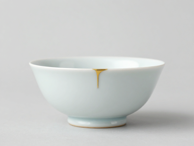 传统金缮修复,精细合缝防碰撞,让瓷器历久弥新