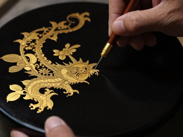 源于中国的大漆金缮修复工艺,传承千年传统技艺之美