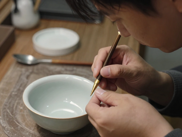 传统金缮与锔瓷工艺,工匠精神重塑东方美学