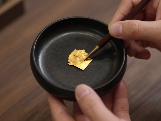 传统金缮修复，轻拿轻放呵护，髹漆贴金重现古韵