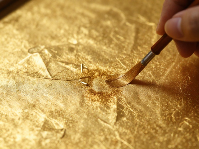 金缮修复工艺详解,金粉涂抹技巧与非遗技艺传承