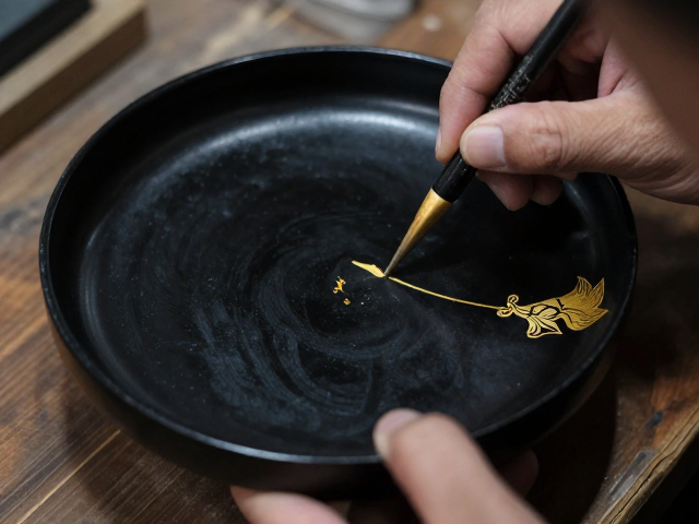大漆金缮修复,景德镇非遗工艺传承与古瓷重生实录