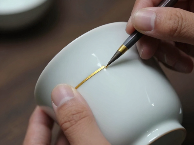 景德镇陶瓷修复，传统金缮工艺详解与金缮修补技巧