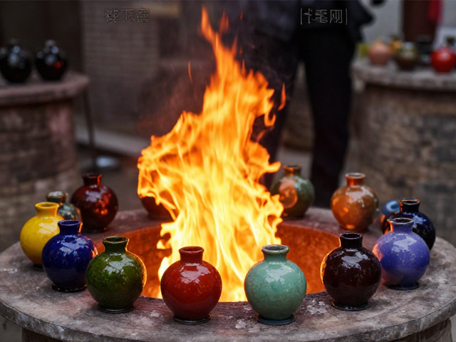 淄博琉璃，国家级非遗釉色搭配美学，揭秘千年窑火下的色彩密码