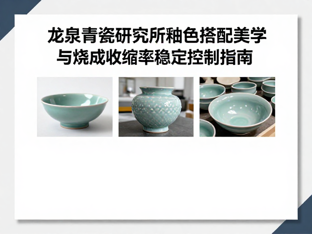 龙泉青瓷研究所,釉色搭配美学与烧成收缩率稳定控制指南