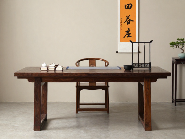 画桌怎么选？结合字画文玩点缀，教你判断比例协调，打造高级书房