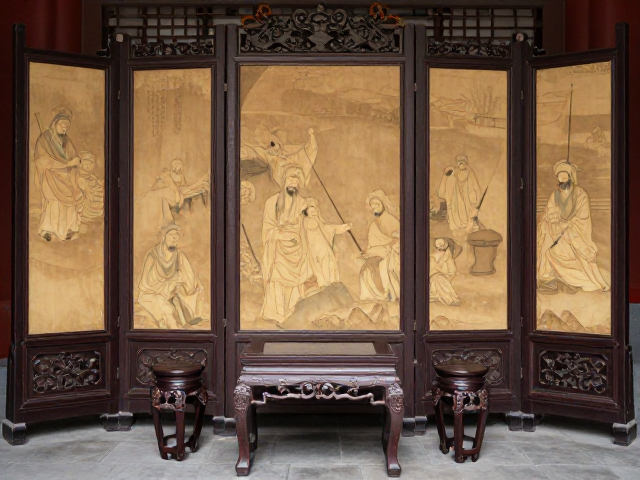 明清屏风分隔空间的杌凳，揭秘古建年代来源与风水布局