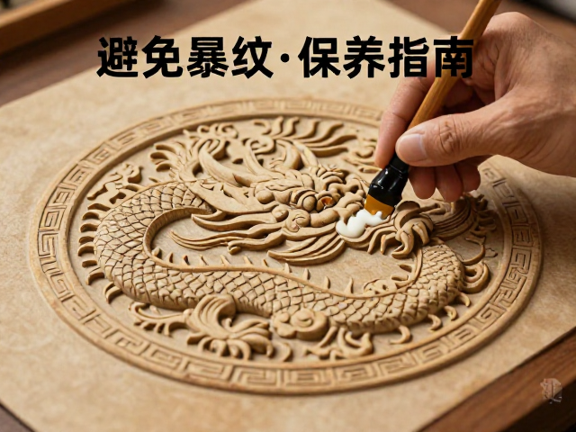 画桌保养指南，避免暴晒与夔龙纹细节维护
