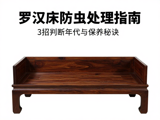 罗汉床防虫处理指南，3招判断年代与保养秘诀