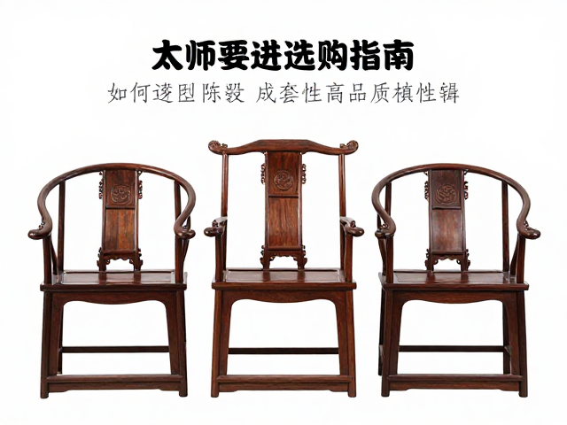 太师椅选购指南，如何通过陈设成套性挑选高品质太师椅