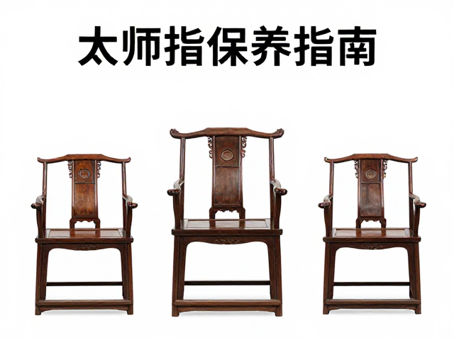 太师椅保养指南，避免暴晒，多件成组摆放更显大气