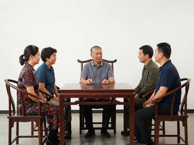 古韵太师椅八仙桌，家族聚谈时的座次礼仪与文化解析