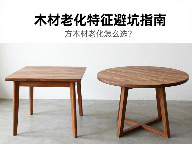 方桌圆桌怎么选？看木材老化特征避坑指南