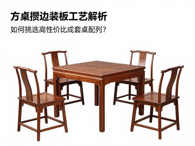 方桌攒边装板工艺解析，如何挑选高性价比成套桌椅配列？
