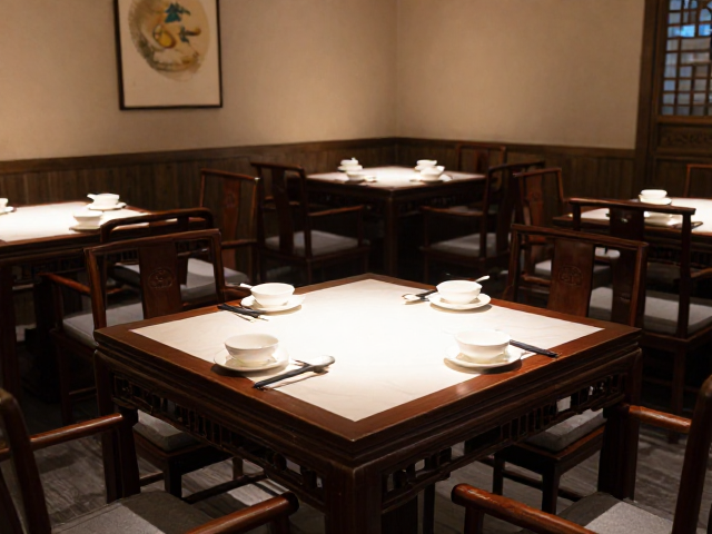 中式餐厅方桌搭配技巧，打造高人气宴饮场景，提升翻台率