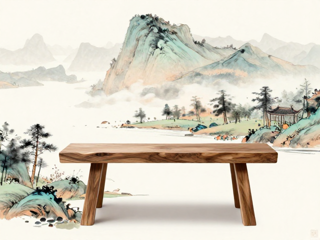 山水画配杌凳怎么选？3步搞定空间尺寸匹配，小户型显大秘籍