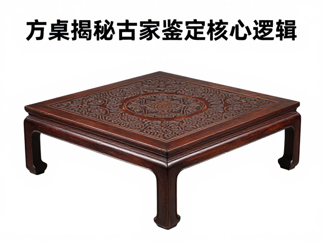 方桌回纹品相如何影响估值？专家揭秘古家具鉴定核心逻辑