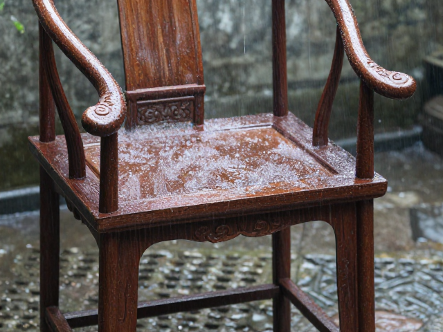 雨季圈椅卷草纹遮护指南，古韵家具防潮保养攻略