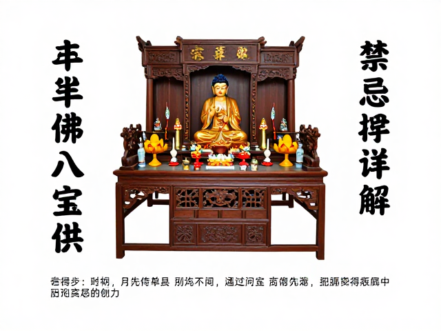 家祠供奉佛教八宝供案指南，风水布局与禁忌详解