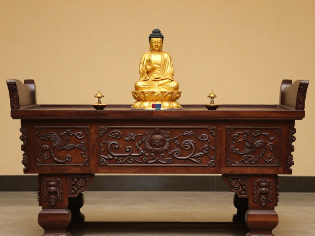 佛前供奉讲究，供案雕刻礼制解析，助您营造庄严道场