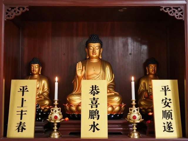 供案摆放禁忌，神龛佛像牌位位置风水，助全家平安顺遂