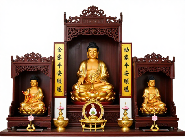 供案摆放禁忌，神龛佛像牌位位置风水，助全家平安顺遂