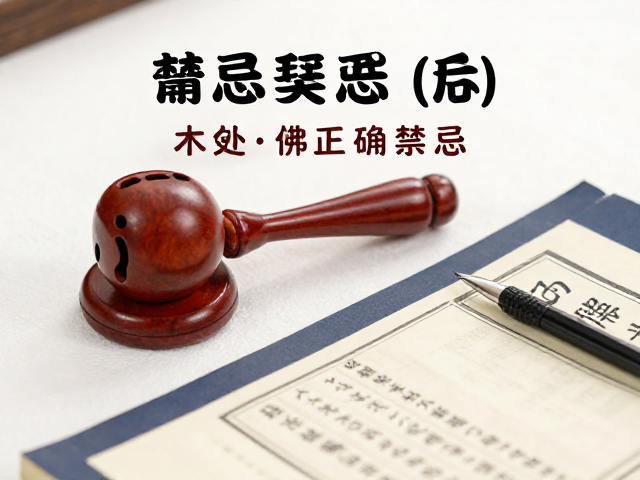 供案怎么摆?经书木鱼摆放禁忌,诵经礼佛正确礼仪详解