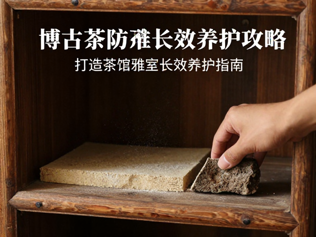 博古架防虫防霉攻略，打造茶馆雅室长效养护指南