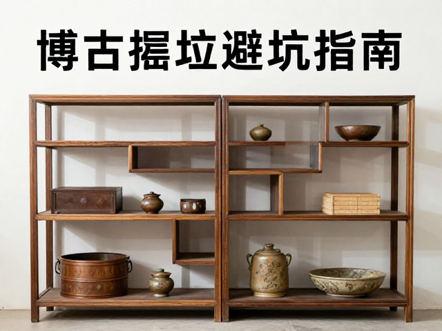 古玩爱好者必看，博古架摆放避坑指南，避免阳光直晒保藏品