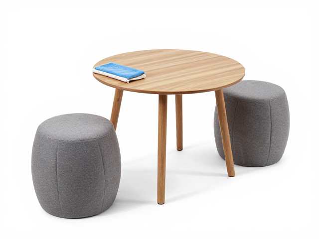 圆凳配炕桌怎么选？软布除尘保养攻略，打造舒适居家角落