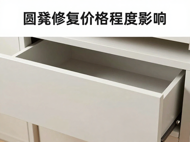 圆凳修复价格受程度影响，定制抽屉分格全解析