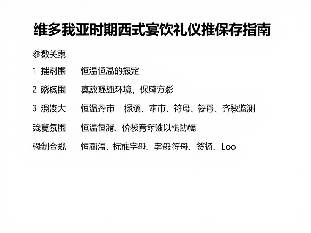 维多利亚时期西式宴饮礼仪家具，恒温恒湿保存指南